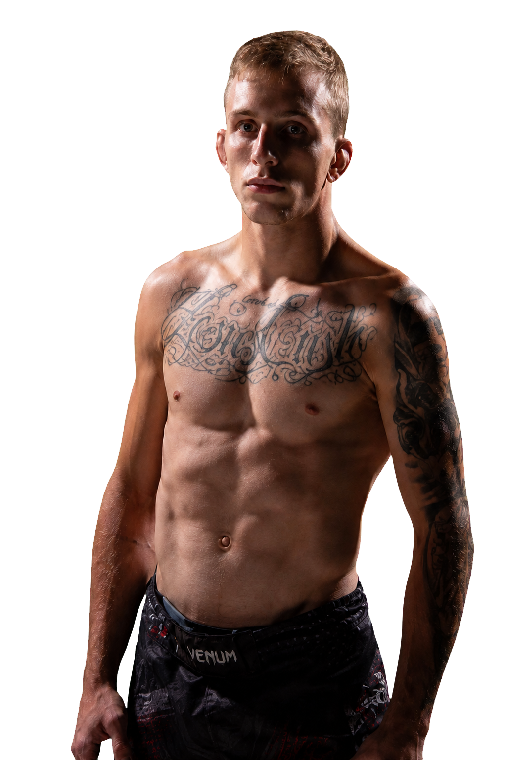 Lucas Tato Padilha, faixa preta de Jiu-jitsu e ponta azul escura em Muay Thai
